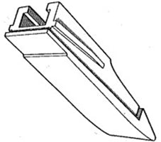 693-2D5BE -- BIG OX POINT- BOTTOM/NOSE CAP